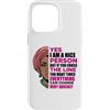 Ebony Fuller Shopp Custodia per iPhone 14 Pro Max melanina ragazza nera magica pelle marrone ragazze sista donna