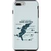 East Coast Shark Sightings Map Cool Shop Custodia per iPhone 7 Plus/8 Plus East Coast Shark Sightings Cool Map