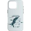 East Coast Shark Sightings Map Cool Shop Custodia per iPhone 16 Pro East Coast Shark Sightings Cool Map