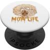 Black Mom African American Afro Women Mo Mamma Vita Nero Mamma Afro Capelli Afro Americano Madre Melanina PopSockets PopGrip Adesivo