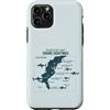 East Coast Shark Sightings Map Cool Shop Custodia per iPhone 11 Pro East Coast Shark Sightings Cool Map