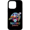 Regalo Vacanza Subacquea Custodia per iPhone 15 Pro Max Nassau Bahamas Camicia Da Spiaggia Vacanza Subacquea Alle