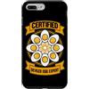Deviled Egg Funny Thanksgiving Dinner Tu Custodia per iPhone 7 Plus/8 Plus Certificato Deviled Egg Expert Autunno autunno Ringraziamento