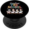 First Day of School Womens Teacher Teach Insegnante prescolare insegnamento uomo insegnante prescolare donne PopSockets PopGrip Adesivo