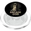 Vintage Joystick Gaming Lifestyle Arcade Retrò Arcade Gaming Nostalgia Vintage Gamer Cultura Umorismo PopSockets PopGrip per MagSafe