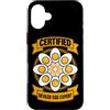 Deviled Egg Funny Thanksgiving Dinner Tu Custodia per iPhone 16 Plus Certificato Deviled Egg Expert Autunno autunno Ringraziamento