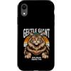 Maine Coon Cat Gentle Feline Giant Lover Custodia per iPhone XR Delicato gatto gigante Maine Coon Entrambe le parole ugualmente vere
