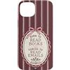 Faith & Purpose Christian Collective Custodia per iPhone 15 Plus Carino Lettura Umorismo Libro Amante Ufficio Email Reader Mood