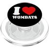 Magliette Wombat & Regali Per Viaggiare I Love Wombats Amo I Vombati PopSockets PopGrip per MagSafe
