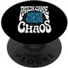 Modular Synth Eurorack Apparel Modular Synth Patch Cable Chaos Eurorack Musician PopSockets PopGrip Adesivo