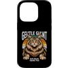 Maine Coon Cat Gentle Feline Giant Lover Custodia per iPhone 14 Pro Delicato gatto gigante Maine Coon Entrambe le parole ugualmente vere