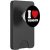 Magliette Wombat & Regali Per Viaggiare I Love Wombats Amo I Vombati PopSockets PopWallet per MagSafe