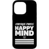 Retro Treasure Collective Custodia per iPhone 14 Pro Max Vintage trova mente felice retrò amante della parsimonia stile vintage