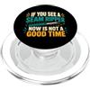 Funny Quote Gifts Cucitrice per trapuntatura, artigianato, cucito, umorismo PopSockets PopGrip per MagSafe