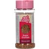 FunCakes Sugar Crystals Bronzo Oro: Cake Sprinkles, Ottimo Gusto, Ottimo per Decorare Torte, Cristalli di Zucchero Colorati, 80 g