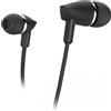 Hama Cuffie Hama "Joy", in-ear, microfono, cavo a nastro, nero