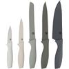 Masterchef Set di coltelli MasterChef, set di coltelli da cucina composto da: coltello da chef, coltello da cucina, coltello da pane, coltello spelucchino e coltello multiuso. Set di coltelli da cucina, lame in acciaio inossidabile, impugnatura …
