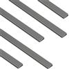 Sekey Clip di fissaggio in PVC 5pcs x 1m, Accessori per Canniccio in PVC, per Recinzione Frangivista, Grigio
