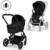 CYBEX Passeggino urbano versatile con navicella pieghevole Cybex Balios S Lux + Fold Cot