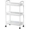 IKEA HORNAVAN Carrello 26x48x77 cm, Bianco