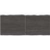 Homgoday Piano del tavolo marrone scuro 120 x 50 x (2 - 4) cm in legno massello trattato Live Edge, piano di ricambio per cucina e caffè, tavolo da pranzo, scrivania, piano di lavoro, mobili da banco