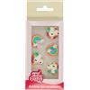 FunCakes Decorazioni di Zucchero Unicorno & Arcobaleno: pronto per l'uso per la decorazione di torte, perfetto per magici cupcakes, muffin e altro, certificato senza glutine, set / 12