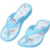 CLEIKS Scarpe Casual Donna Scarpe con Stampa Donna Antiscivolo Comode per Piscina e Uso Quotidiano (Blu, 38 EU, WEI260416-0)