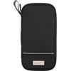 Amazon Basics ZH1510030R5, Portadocumenti da viaggio con protezione RFID, Nero, A Tinta unita