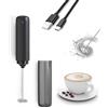 JIMYIU Montalatte elettrico ricaricabile montalatte portatile mini frullatore per caffè/caffè al latte/cappuccino/cioccolata calda