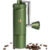 TIMEMORE Macinacaffè manuale S3 TIMEMORE, Regolazione Esterna, Manico Pieghevole, Corpo in Metallo Integrato Aggiornato, Espresso Moka Pour Over Caffè Francese, Verde