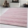 Carpetsale24 Tappeto per Soggiorno 120x170 cm Rosa, Design Moderno Monocromatico Tappeto Rettangolare a Pelo Corto per Cucina, Sala da Pranzo e Camera da Letto, Morbido e Facile da Pulire
