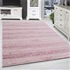 SIMPEX Tappeto 120x170 cm Rosa Pelo Corto Tinta Unita Moderno per Soggiorno Camera Cucina Corridoio Sala da Pranzo Cameretta Morbido Facile da Pulire