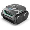 WYBOT C2 Robot Piscine Pareti e Fondo, Senza Fili per Piscine Interrate 150㎡, Doppia Filtrazione, 3 Motori, Aspirazione Potente, Pulizia Pareti & Linea d'Acqua, 180 Min, App(Grigio-Verde Grigio)