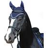 Pferdelinis Elegante cuffia antimosche per cavallo, con glitter, per pony, Cob, Full, sangue freddo (blu, pony)