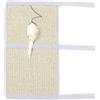 Generico Tapis À Griffes Chat - Couverture Adhésive Sisal Enroulable, Griffoir Pied Table Protection | Tapis Adhésif Sisal Pour Chat, Griffoir Enroulable Pour Pied Table, Canapé, Races Petites Moyennes