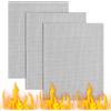 AYESY Set di 3 BBQ Grill Mesh Tappetino,33×40cm Tappetino Barbecue,Tappetini per Barbecue Antiaderente Resistente al Calore Riutilizzabile,per Grigliare Carne,Verdure,Cucinare,Friggitrice ad Aria BBQ