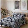 Italian Bed Linen Parure Copripiumino Infinity No Stiro