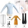 VFMVOYNZ Stiratrice gonfiabile per camicie, asciugatrice ad aria calda automatica e ferro da stiro per camicie, pantaloni e scarpe, rimozione rapida delle pieghe, tempo e temperatura regolabili(D)