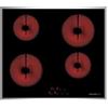 Glem GTH64TCIX2 - Piano Cottura 4 Fuochi Elettrico 58 cm in Vetroceramica Nero