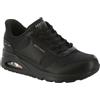 Skechers Uno- Banksia Hands Free Slip-ins, Scarpe da Ginnastica Donna, Black Duraleather/Mesh, 41 EU