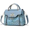 NICOLE & DORIS Borsa a Mano Donna Piccolo Elegante Borse Tracolla con Ricamo Borsette Retro Casuale Borsa con Patta per Partito Prom Incontri