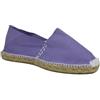 Desconocido Espadrillas classiche in tela con suola in juta, Viola, 43 EU