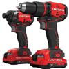 CRAFTSMAN V20 Cordless Drill Combo Kit, 2 Tool (CMCK210C2)