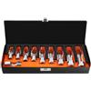 MotiveTech Set di Chiavi a Bussola con Custodia Compatto Valigetta Attrezzi Robusto Utensili per Officina