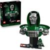 LEGO | Marvel Busto del Dottor Destino - Kit di Modellismo per Adulti da Esposizione con Minifigure da Collezione e Targhetta - Decorazione Camera da Letto Fai da Te - Regalo per Fan del Film - 76345