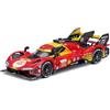 Burago Bburago Ferrari 499P #50 - Lemans Sieger 2024 - Modellino auto in scala 1:43 Die-Cast originale, auto da collezione, auto giocattolo, a partire dai 14 anni (18-36322P2)
