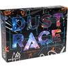 MM SPIELE, Dust Race - Gioco di società veloce con pista modulare e alto fattore di disturbo, per 2-6 giocatori dai 10 anni in su