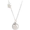 BRAGAGNOLO ARGENTI Srl ARGENTOE' COLLANA CON CAMPANELLO CHIAMA ANGELI BOLA MESSICANA RODIATA CON FARFALLA 100 CM