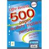 Calligraphe 9353C - carta A4 21x29,7 cm 500 p quad. grandi 90g bianca