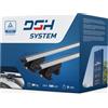 DGH System Barre portatutto portapacchi BARRE compatibile con VOLKSWAGEN T-Cross SUV 5-porte dal 2019 max 90 kg 120 cm Alluminio